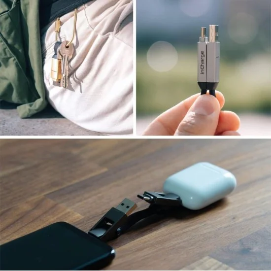 inCharge 6-6in1 Keyring Cable